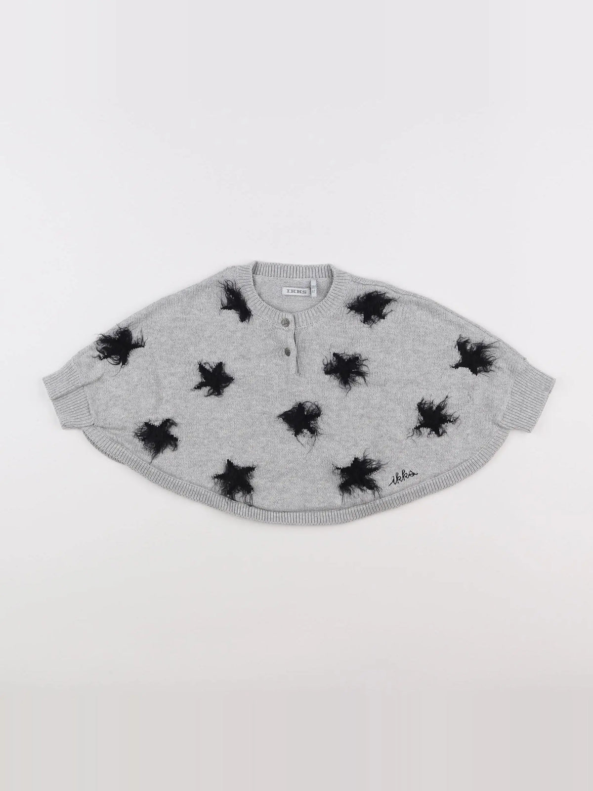 IKKS - cape gris, noir - 6 mois