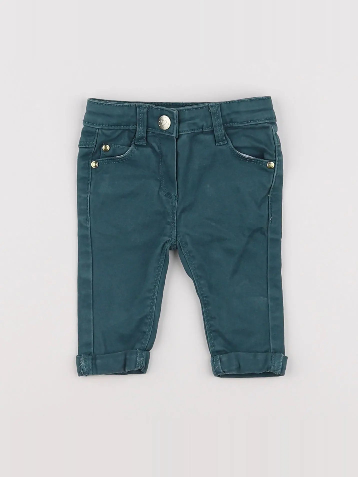 Tape à l'oeil - pantalon vert - 3 mois