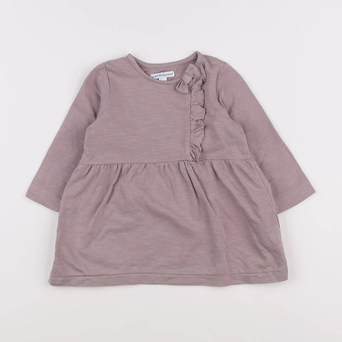 Vertbaudet - robe violet - 18 mois