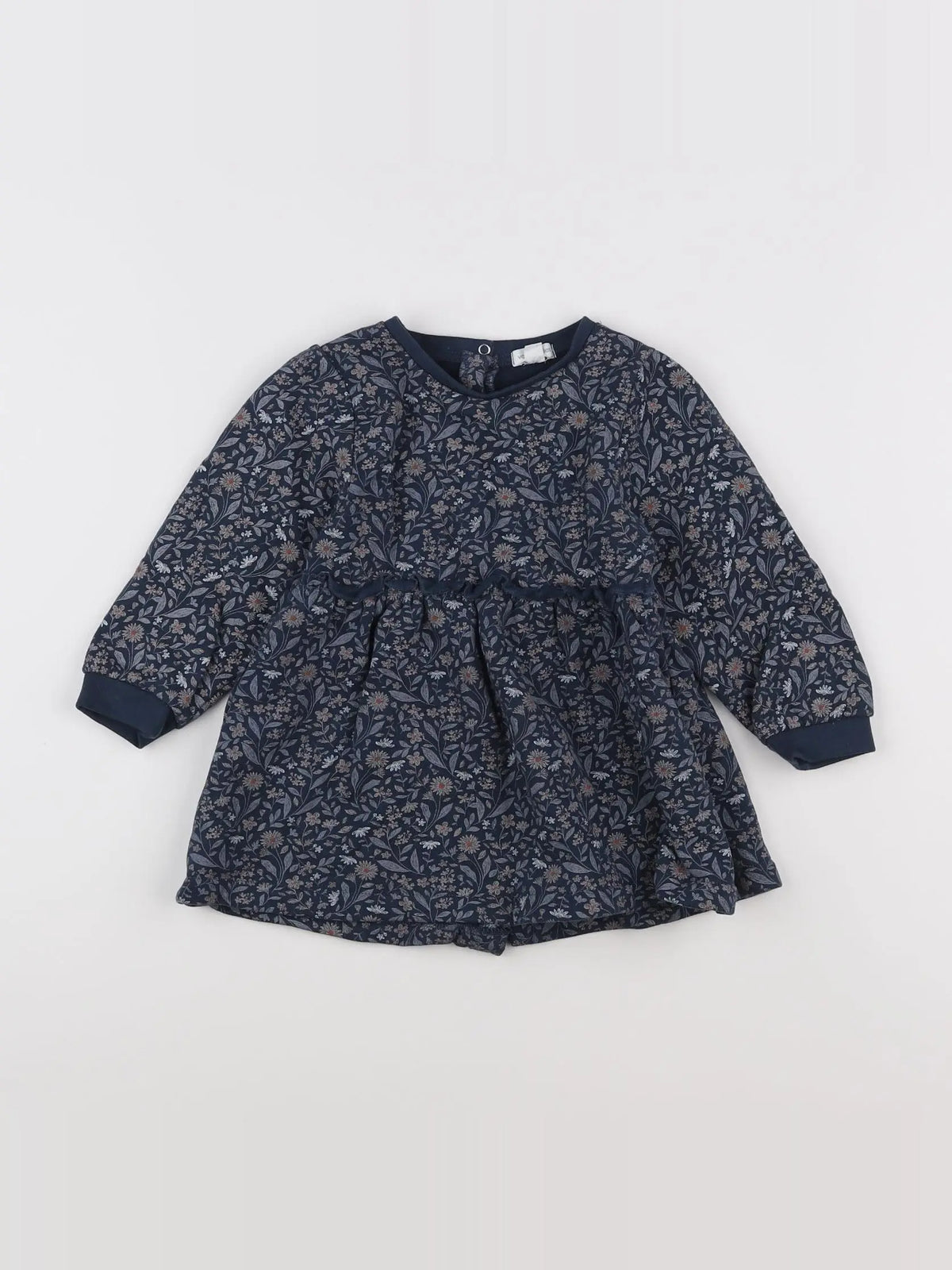 Vertbaudet - robe bleu - 2 ans