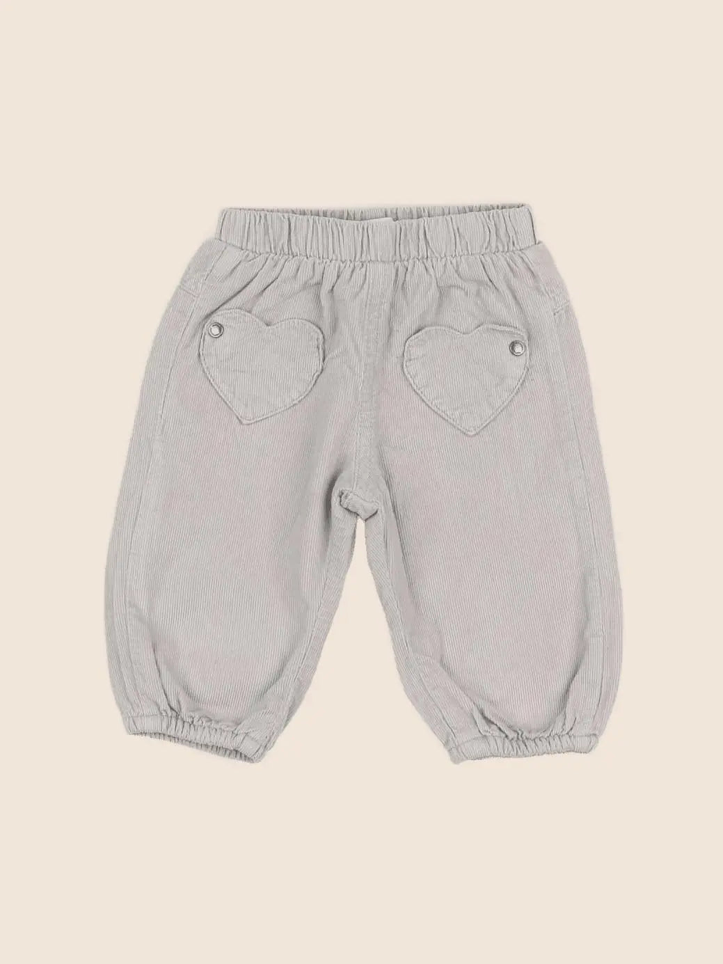 Vertbaudet - pantalon doublé gris - 3 mois