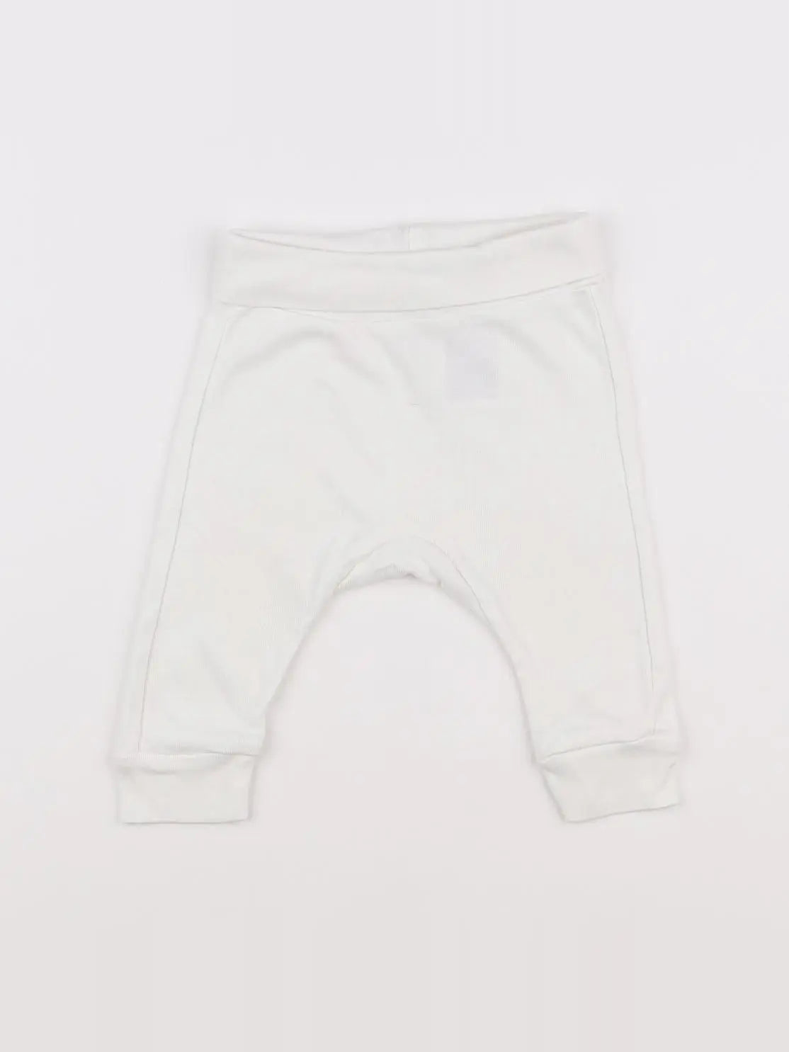 H&M - legging blanc - 3 mois