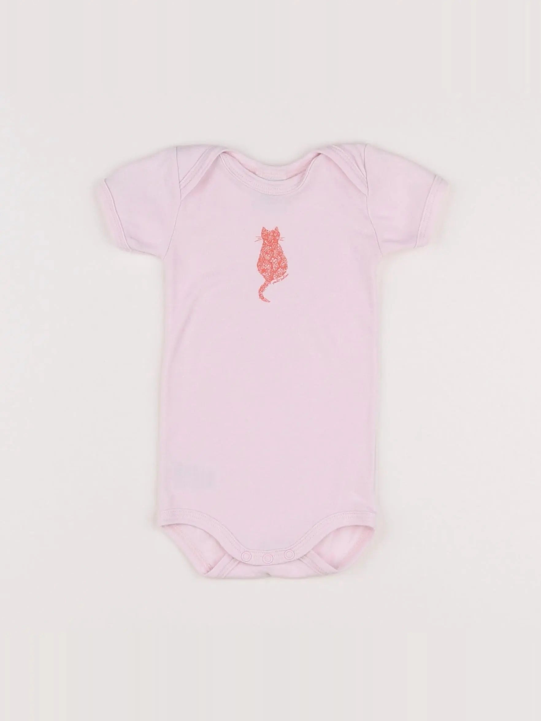 Petit Bateau - body rose - 3 mois