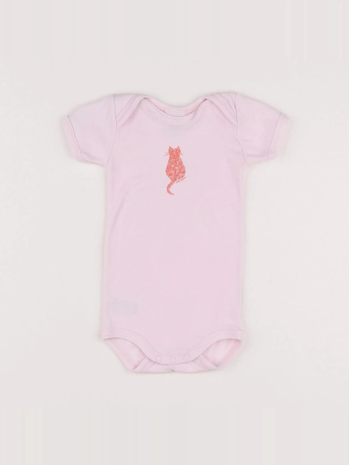 Petit Bateau - body rose - 3 mois
