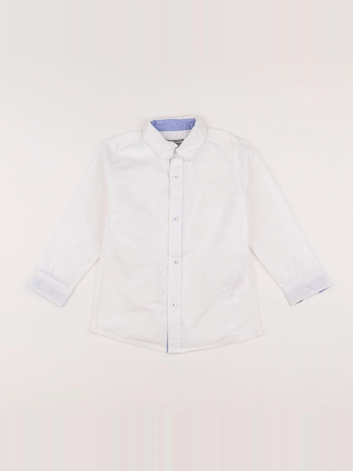 Vertbaudet - chemise blanc - 4 ans
