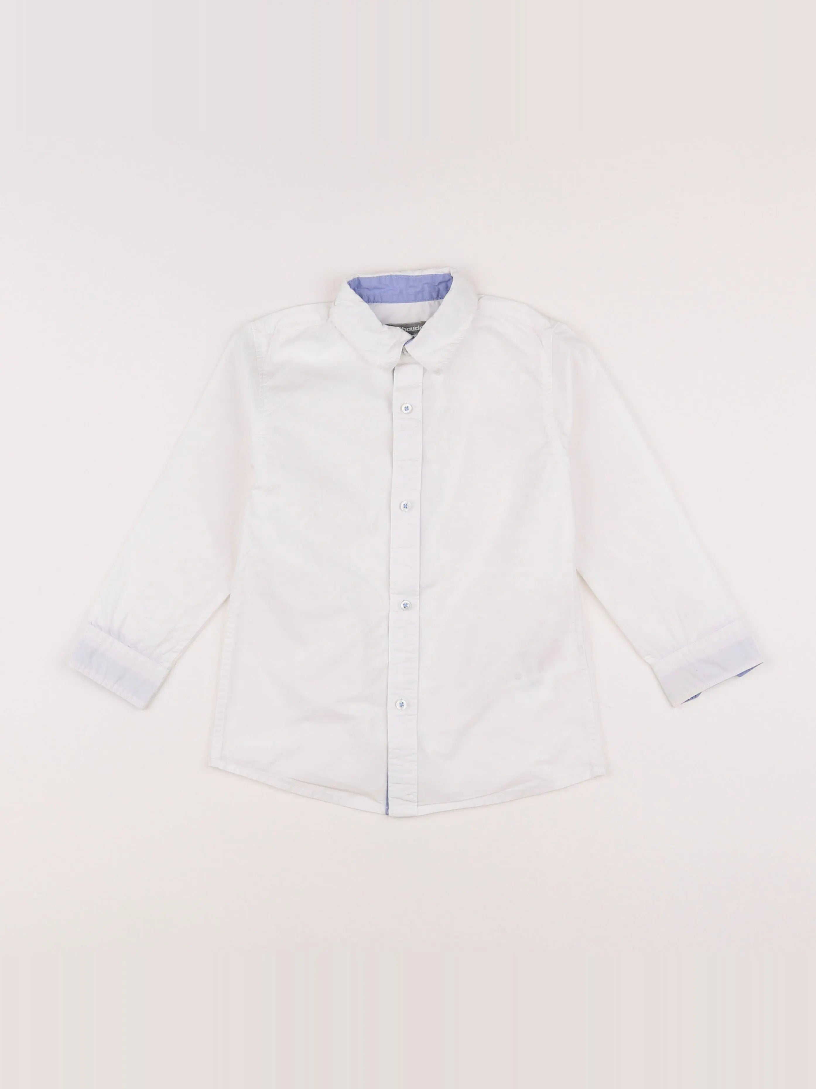 Vertbaudet - chemise blanc - 4 ans