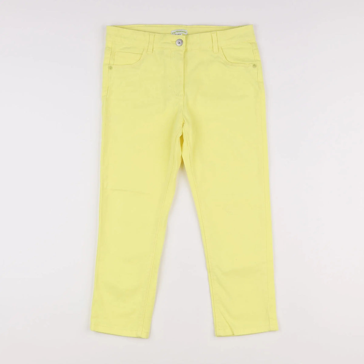 Vertbaudet - pantalon jaune - 10 ans