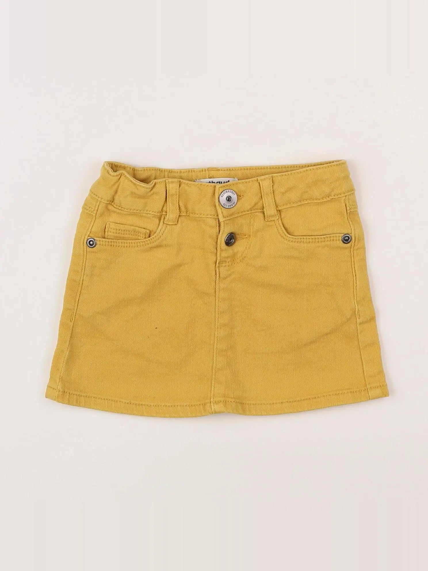 Vertbaudet - jupe jaune - 2 ans