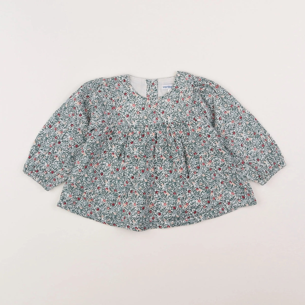 Vertbaudet - blouse multicolore - 12 mois