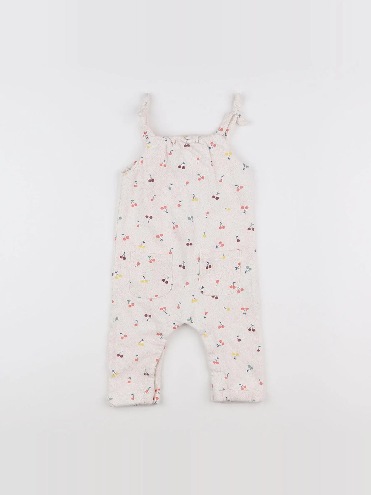 Vertbaudet - combinaison beige - 12 mois