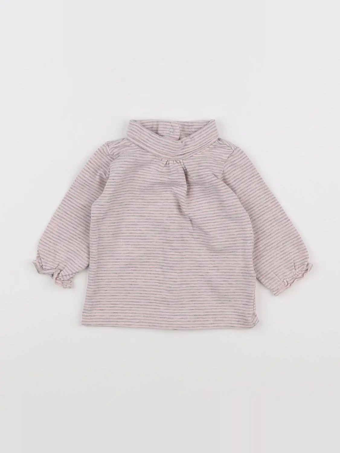 Vertbaudet - sous-pull rose - 3 mois