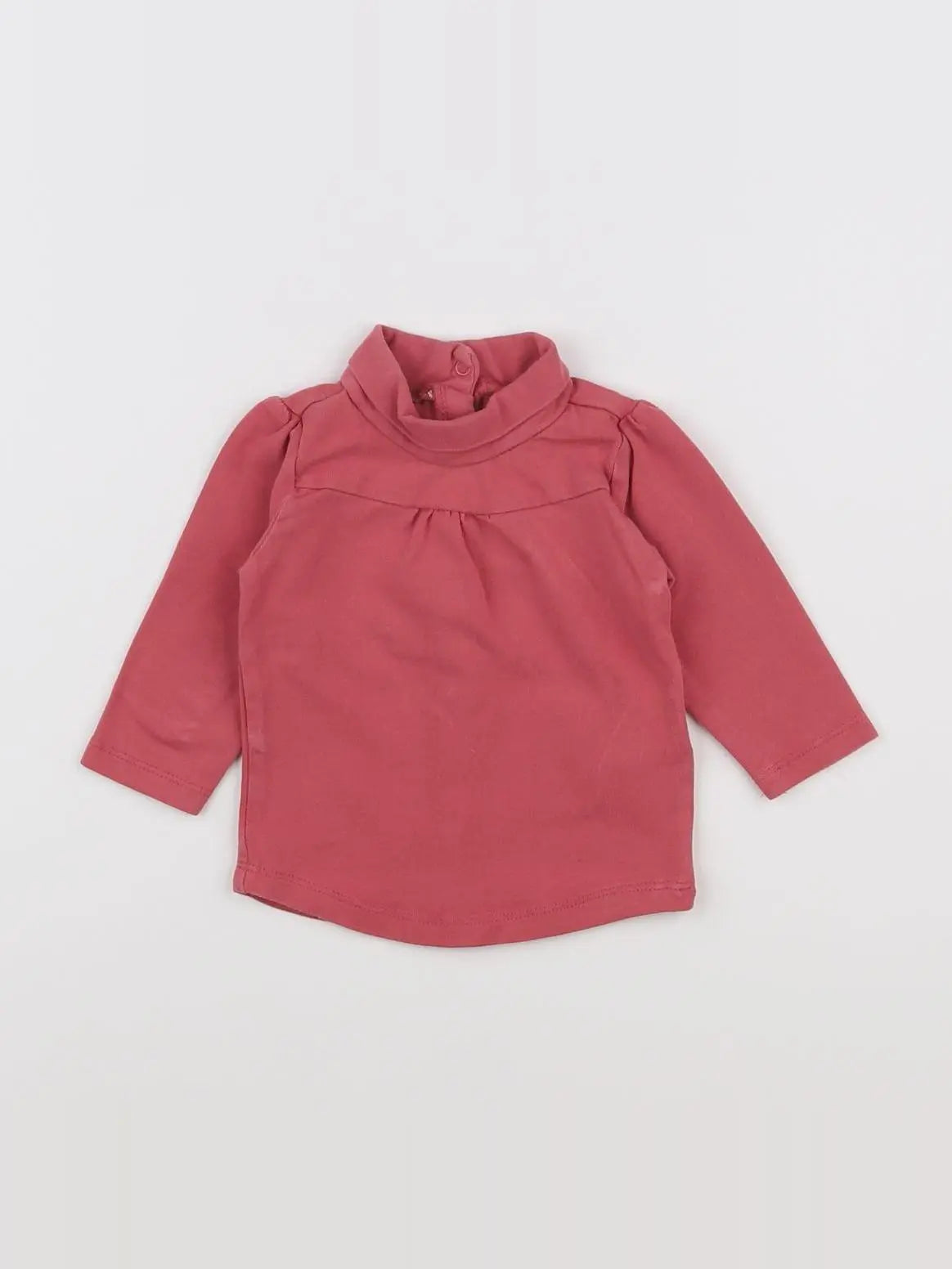 Vertbaudet - sous-pull rose - 3 mois