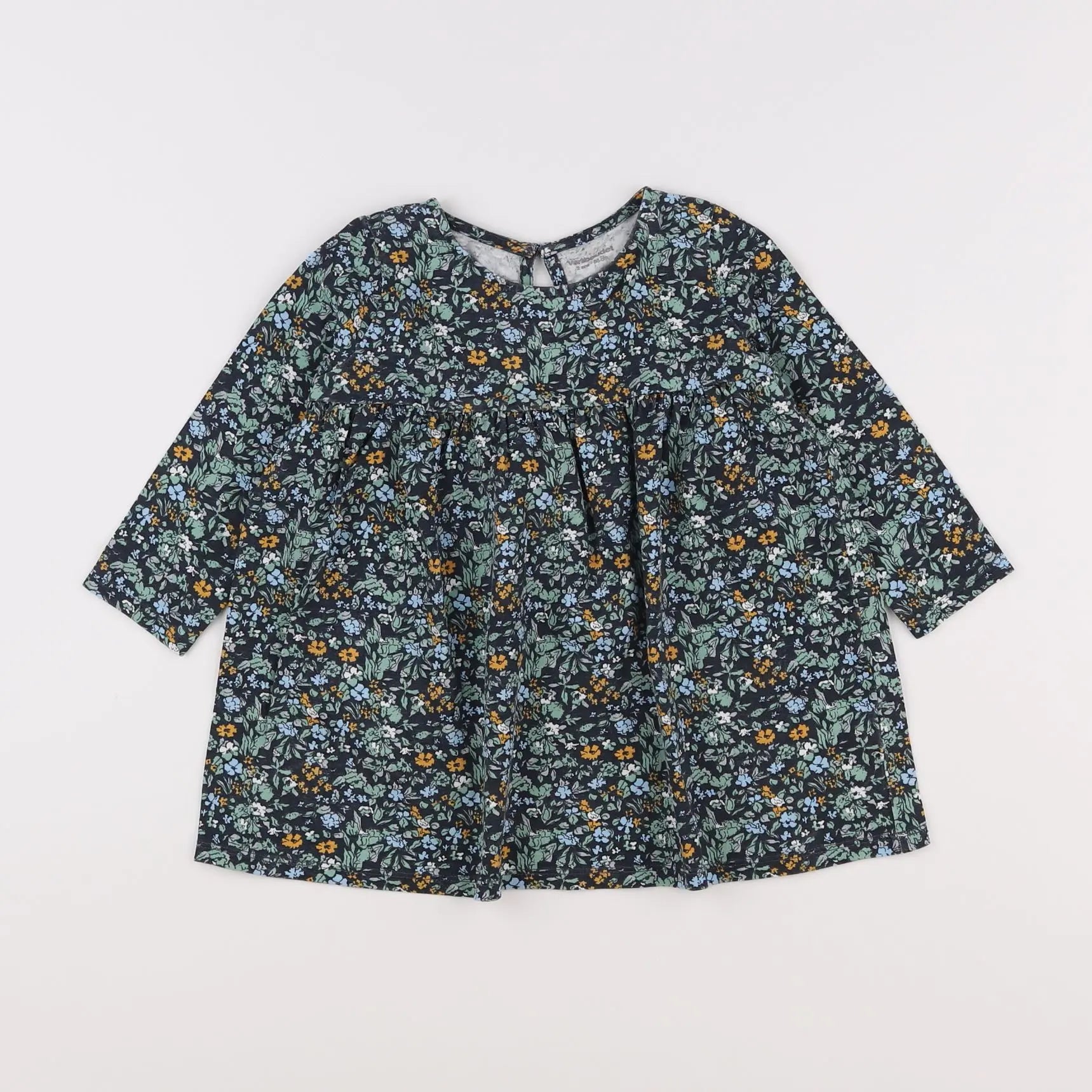 Vertbaudet - robe multicolore - 2 ans