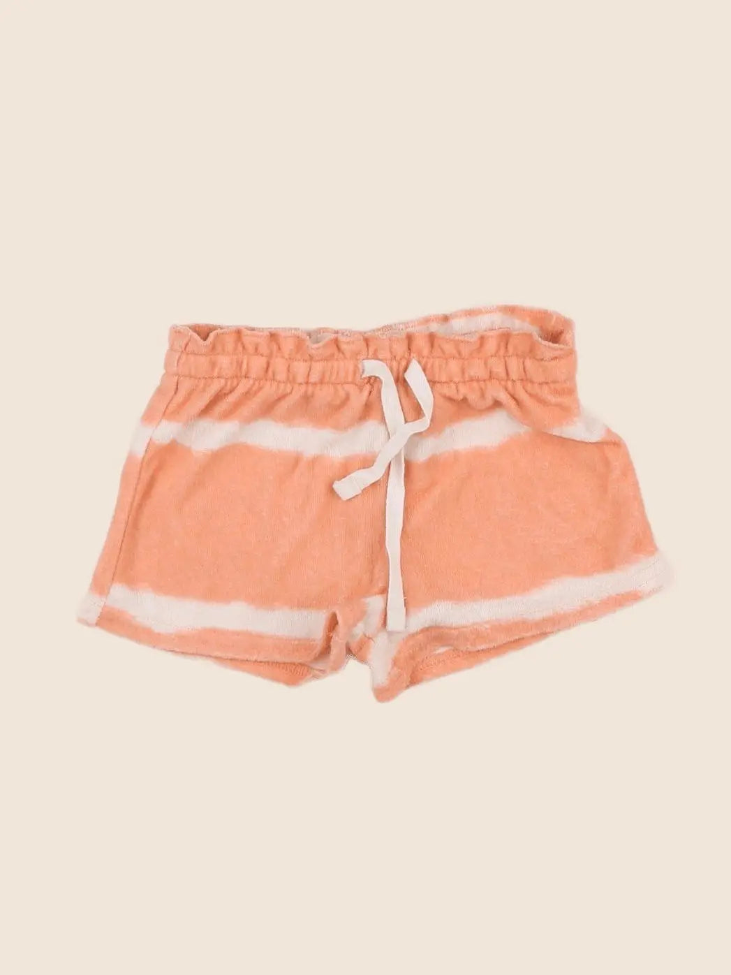 H&M - short orange - 9/12 mois