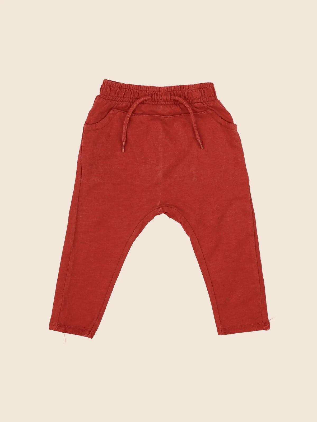 Vertbaudet - sarouel rouge - 6 mois