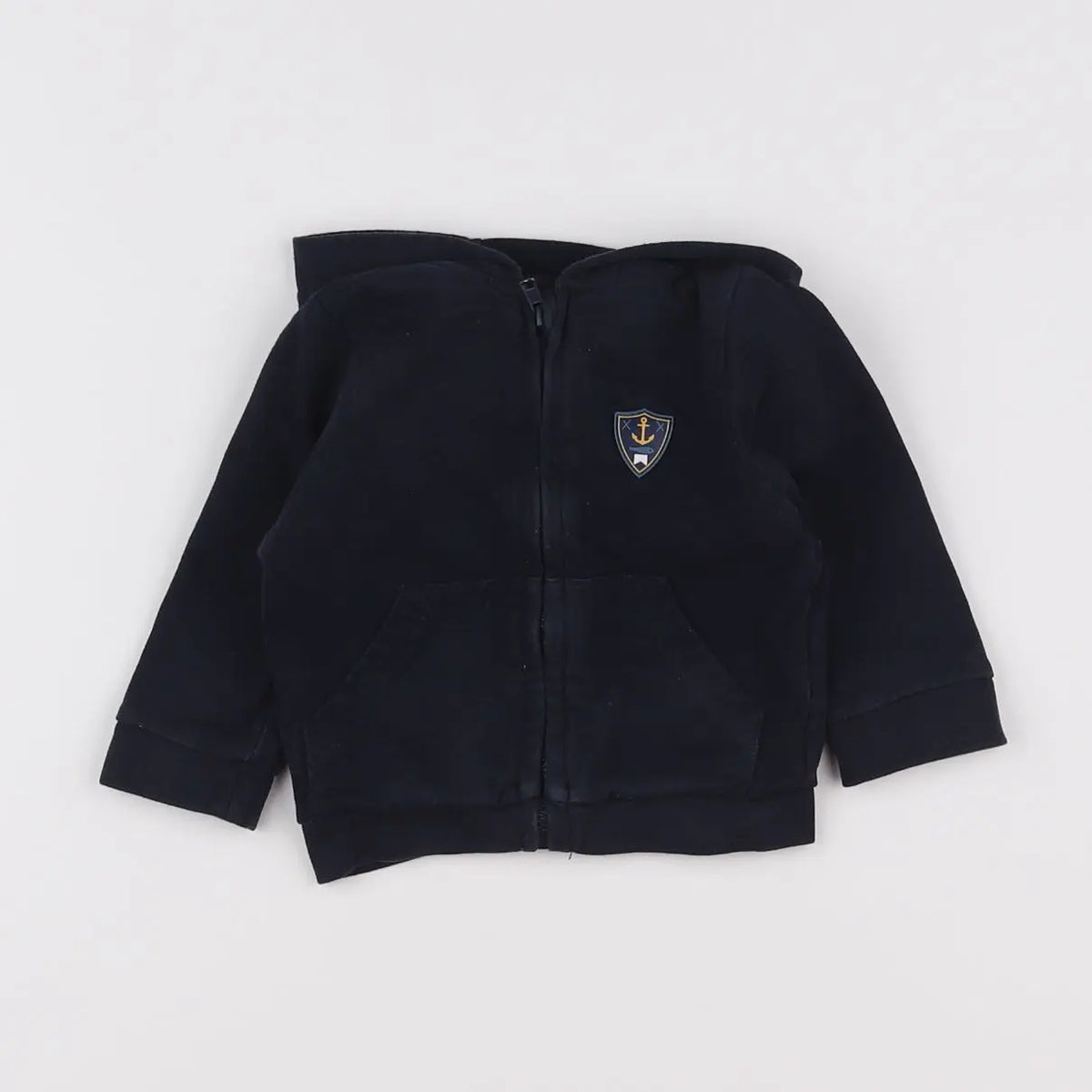 Vertbaudet - sweat bleu - 6 mois
