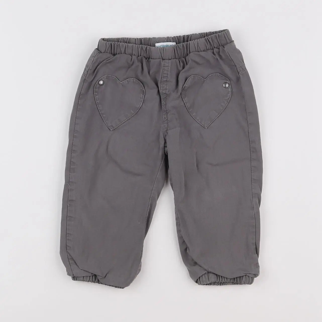 Vertbaudet - pantalon gris - 18 mois