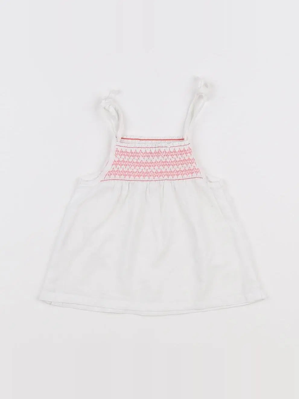 Vertbaudet - blouse blanc - 3 mois