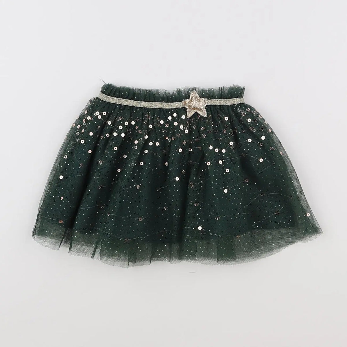 Vertbaudet - jupe vert - 2 ans