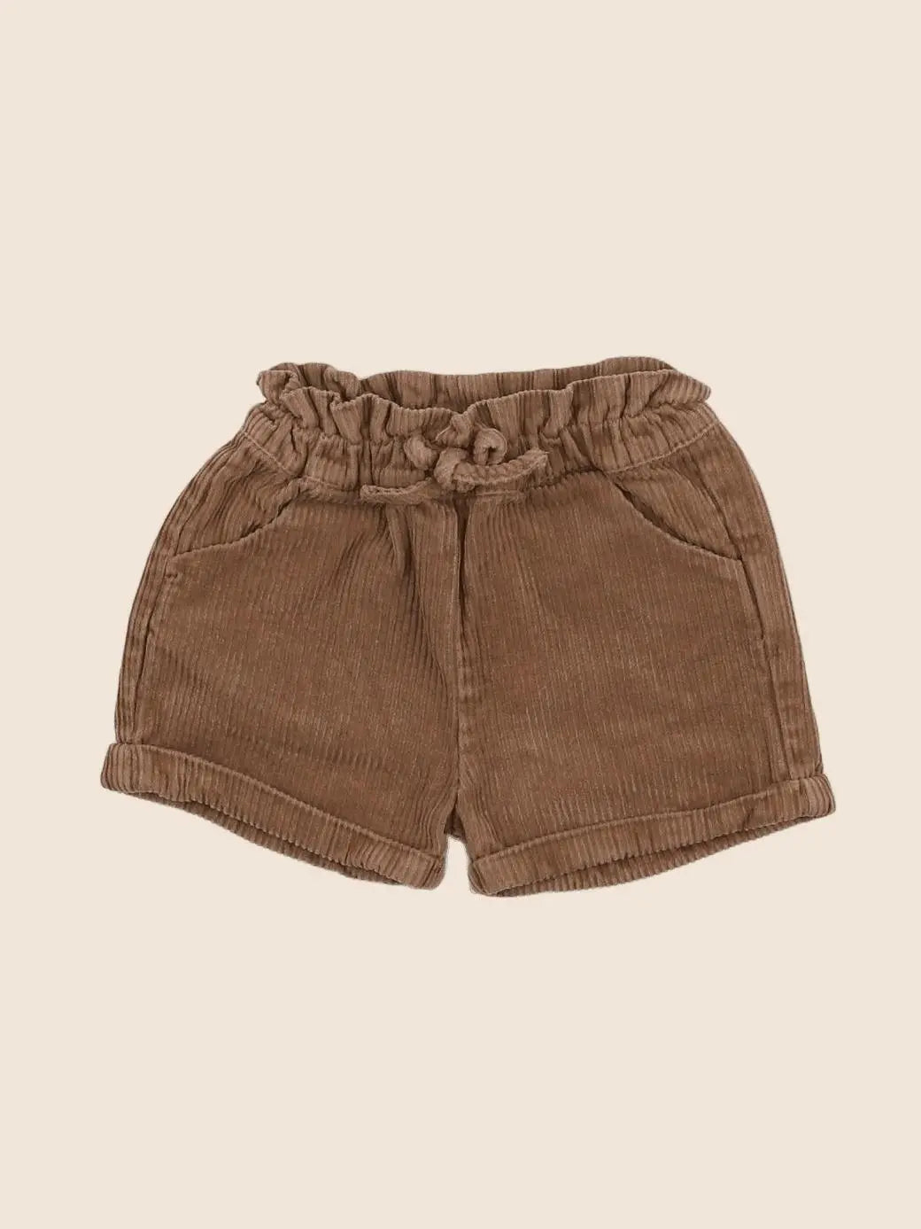 Vertbaudet - short marron - 9 mois
