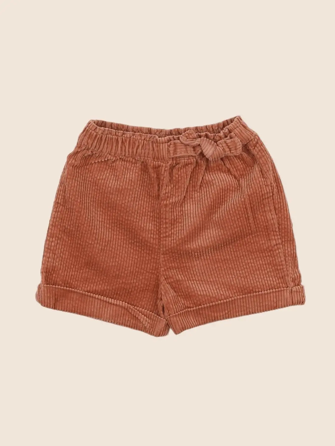 Vertbaudet - short marron - 18 mois