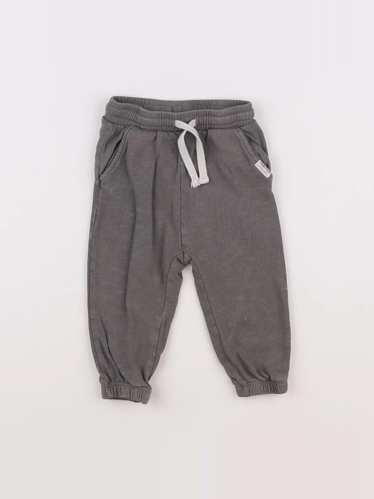 H&M - jogging gris - 9/12 mois