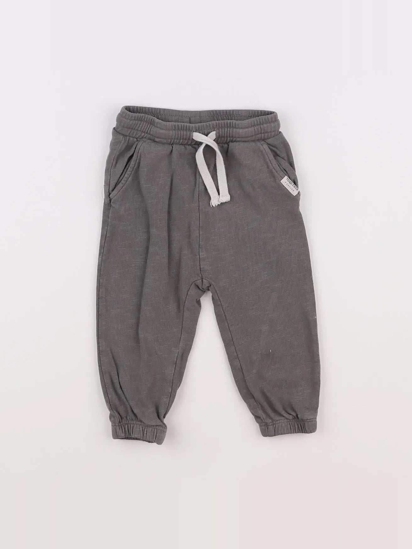 H&M - jogging gris - 9/12 mois
