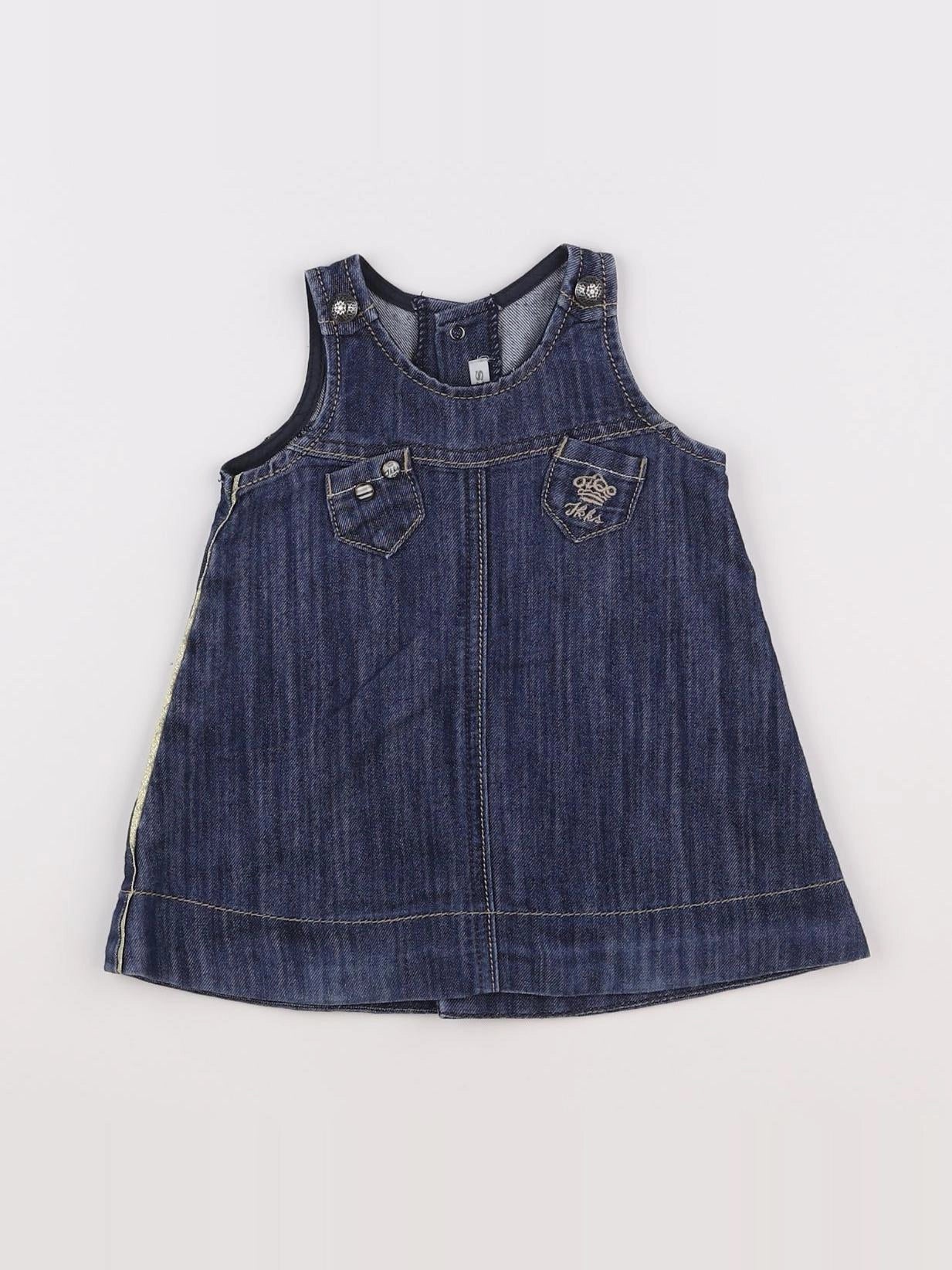 IKKS - robe bleu - 6 mois