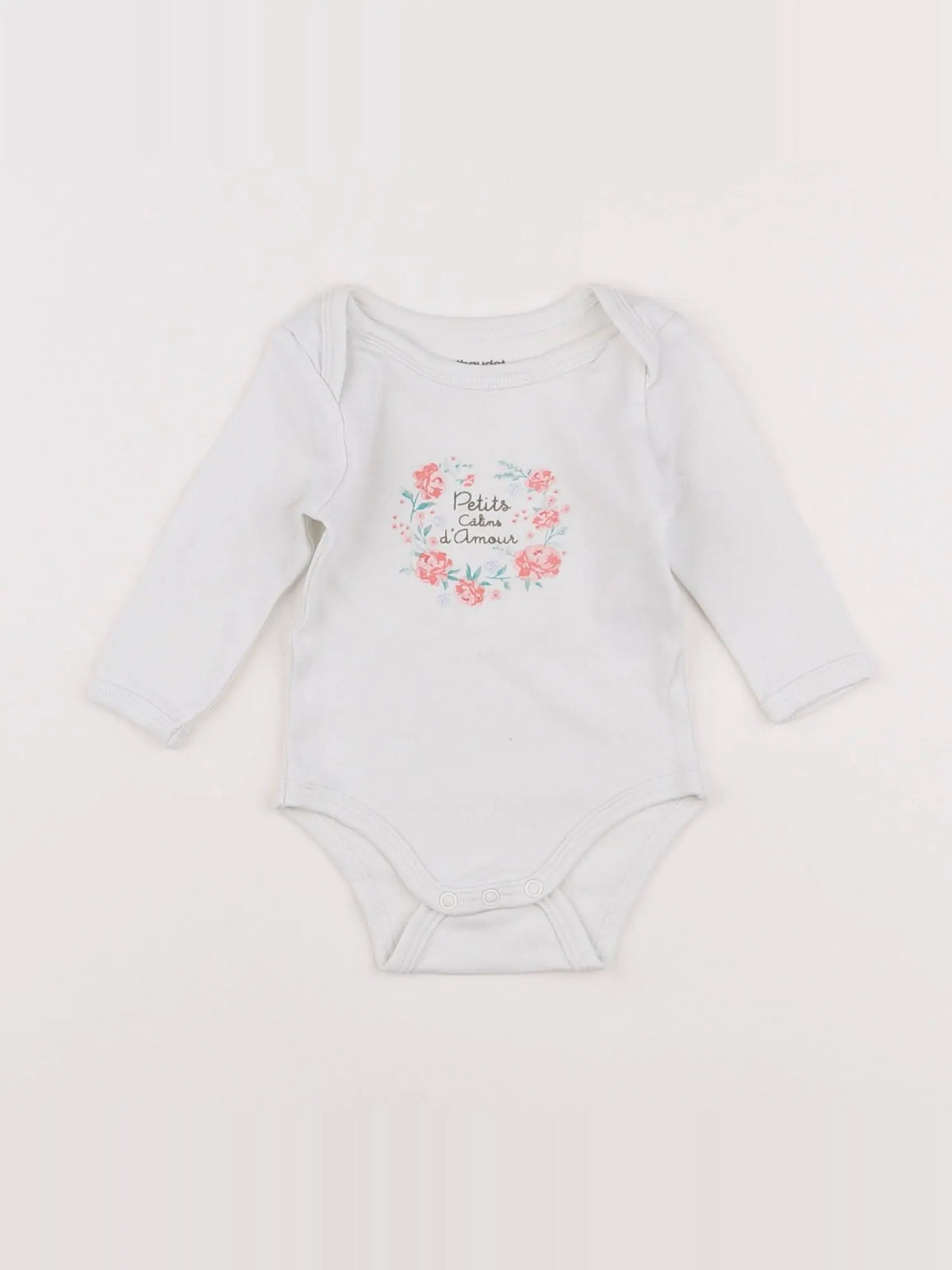 Vertbaudet - body blanc - 3 mois