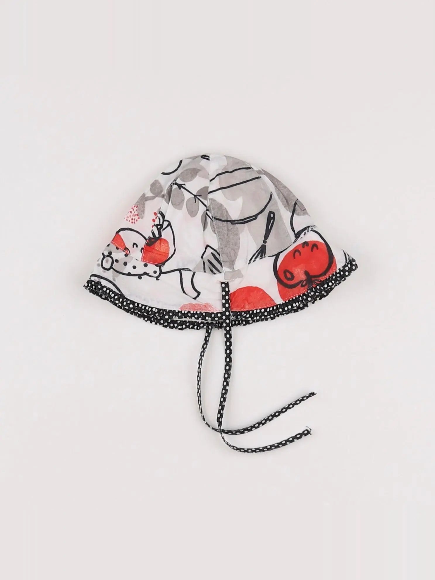 Catimini - chapeau multicolore - 3/6 mois