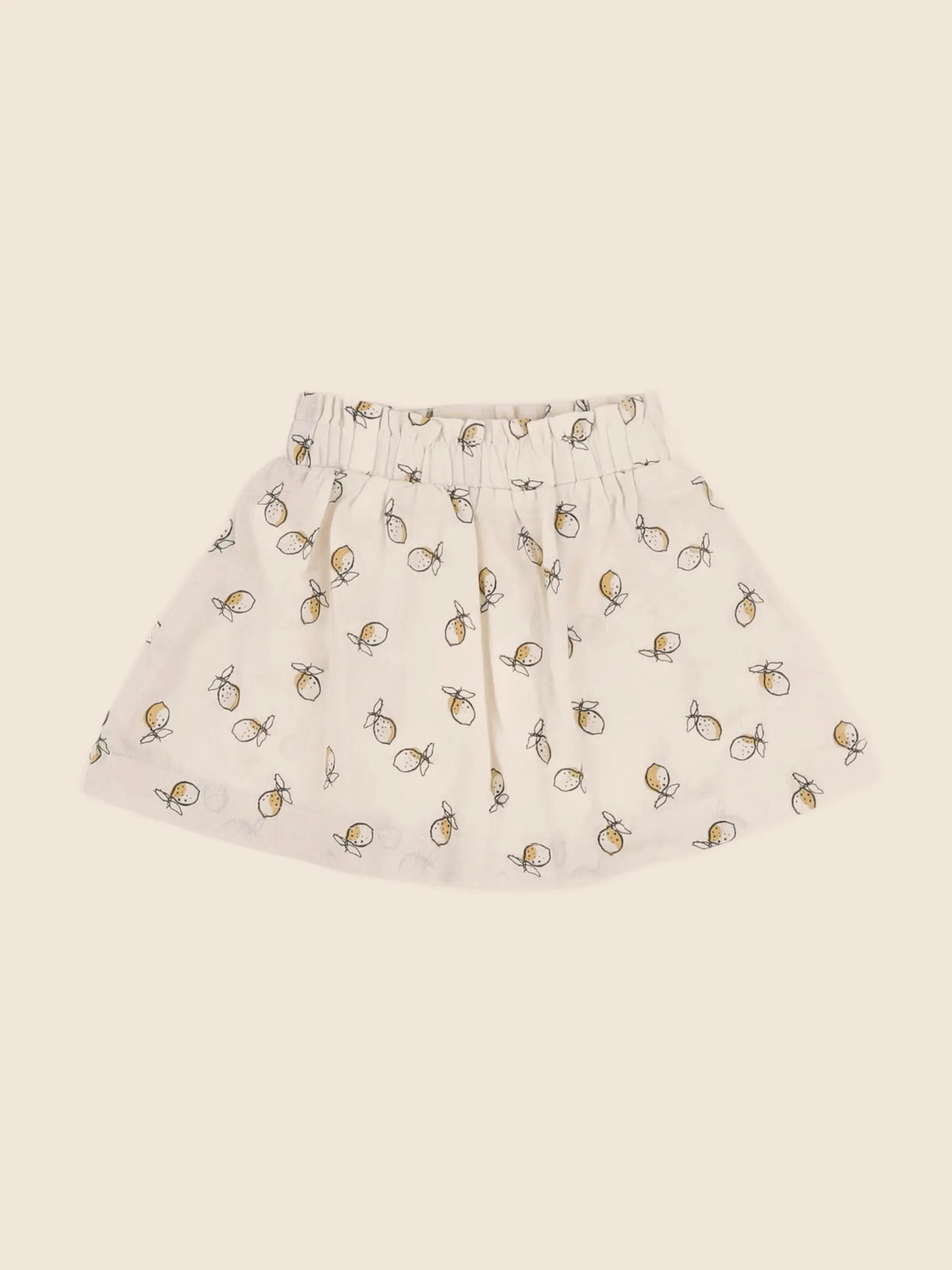 Vertbaudet - jupe beige - 18 mois