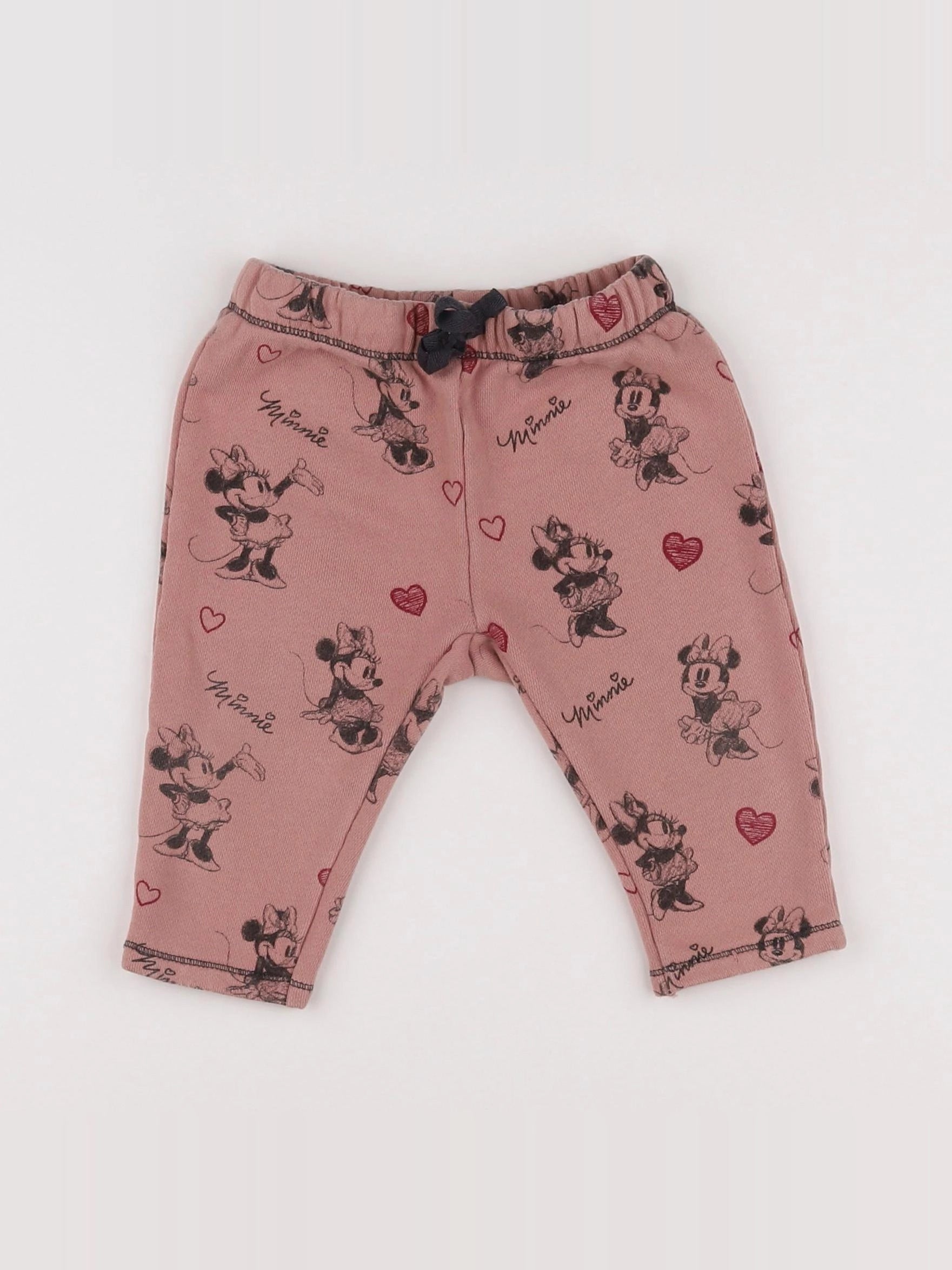 Zara - jogging rose - 9/12 mois