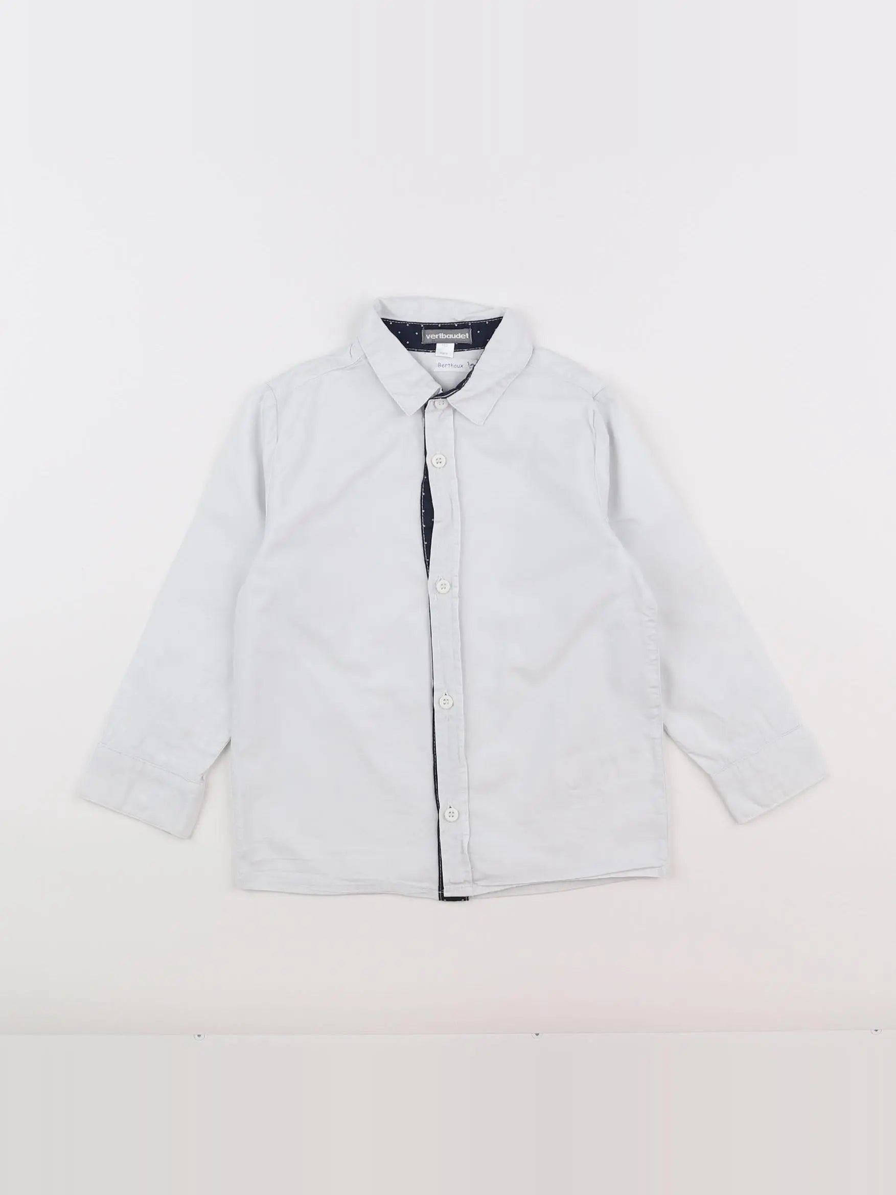 Vertbaudet - chemise blanc - 4 ans