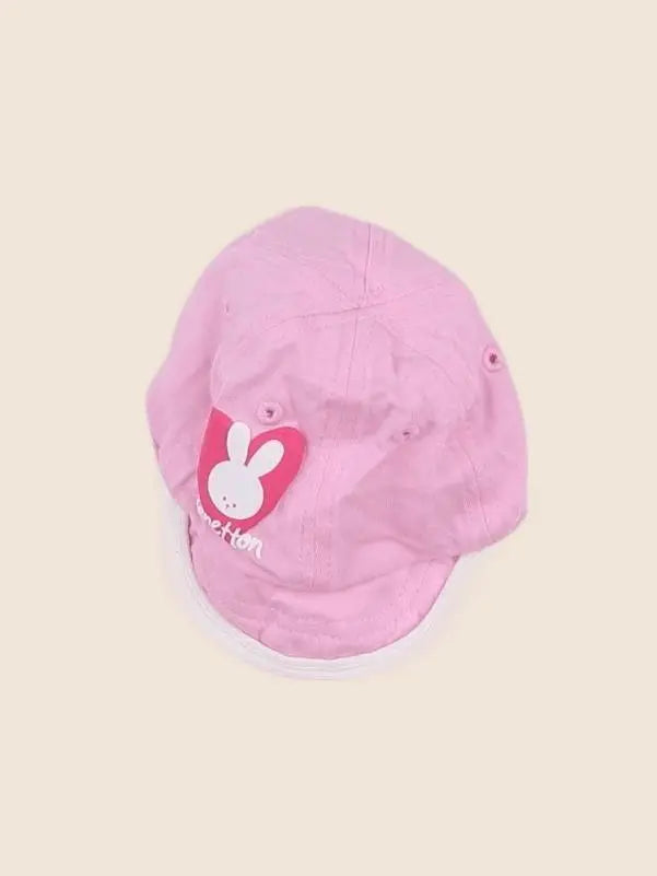 Benetton - casquette rose - 3/6 mois