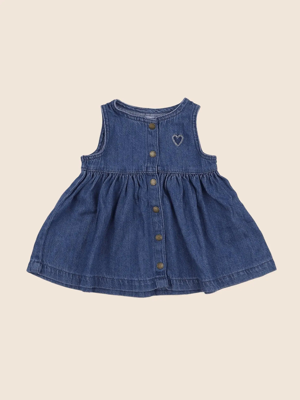 Vertbaudet - robe bleu - 6 mois