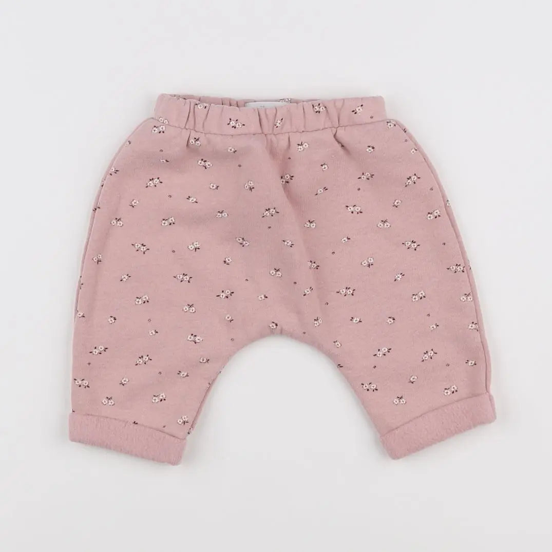 Vertbaudet - jogging rose - 3 mois