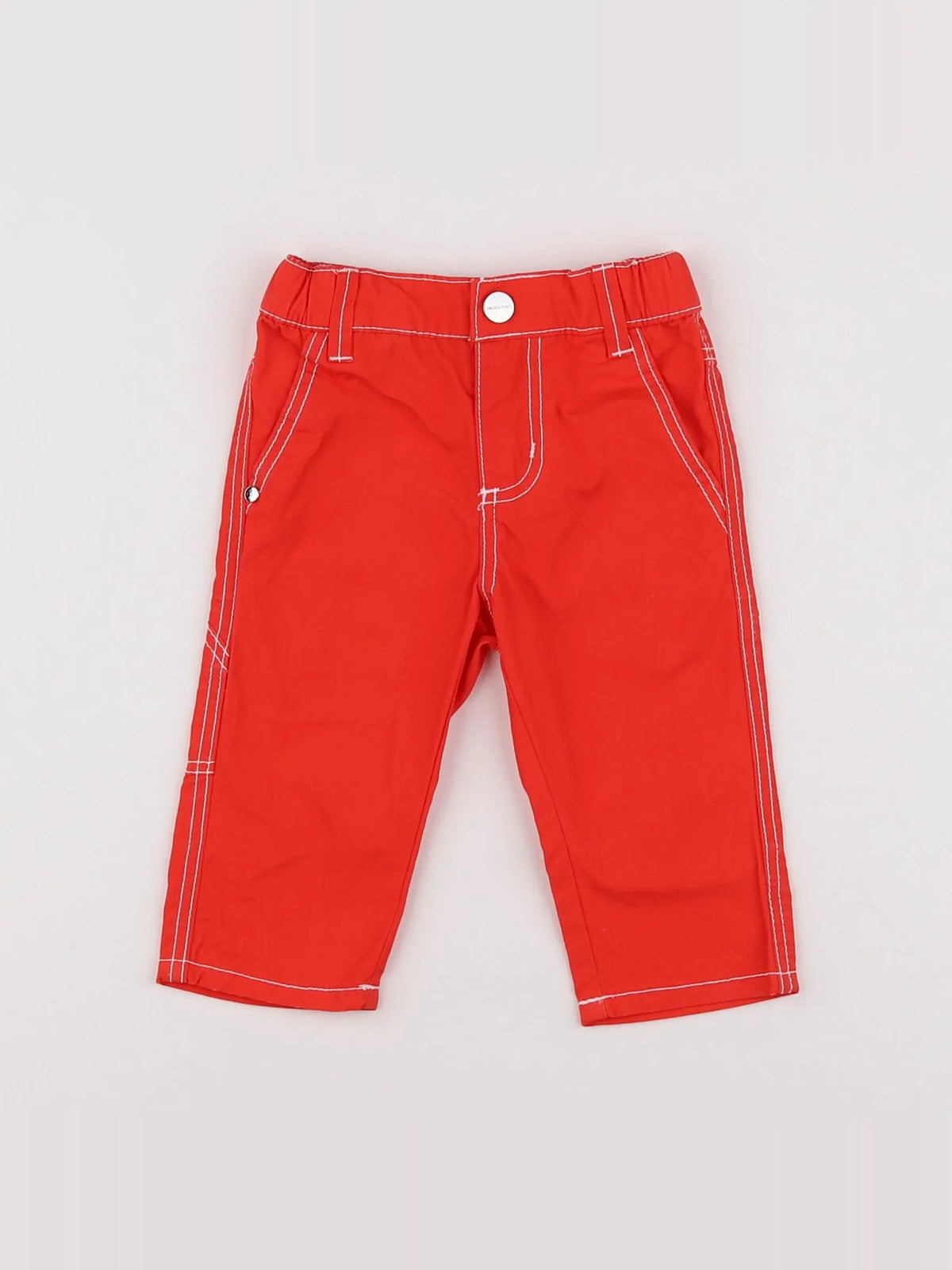 Jacadi - pantalon rouge - 6 mois
