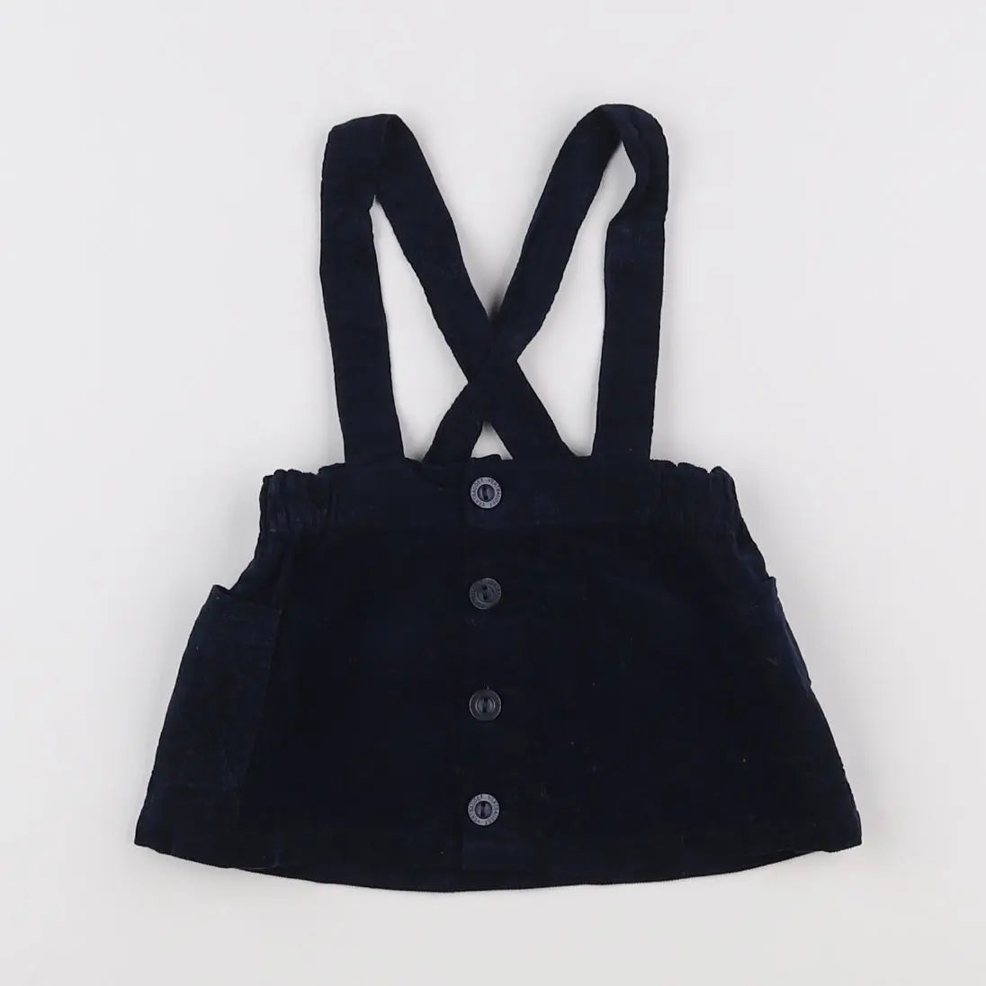 Vertbaudet - jupe bleu - 6 mois