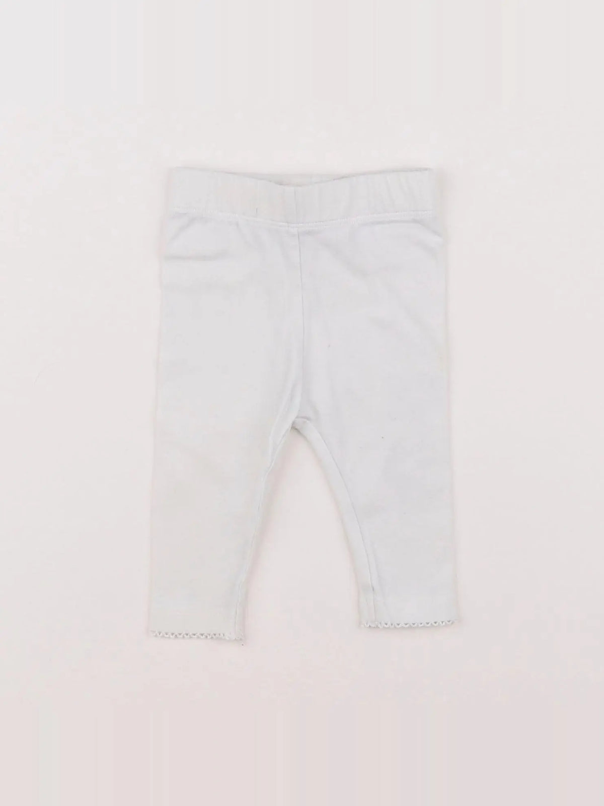 Vertbaudet - legging blanc - 1 mois