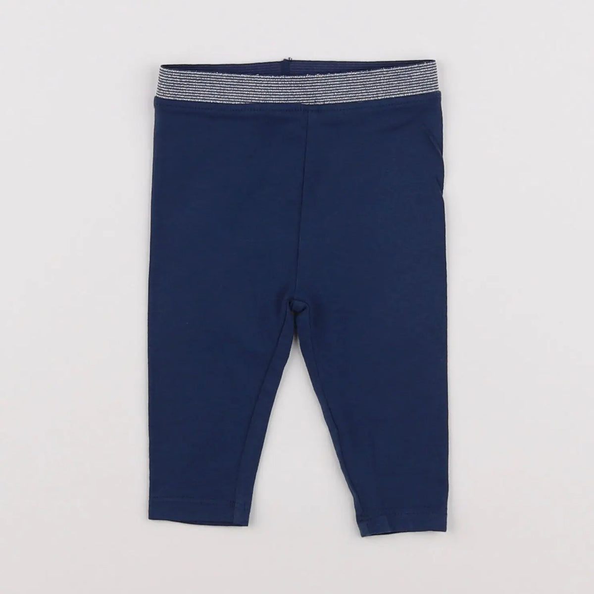 Vertbaudet - legging bleu - 3 mois