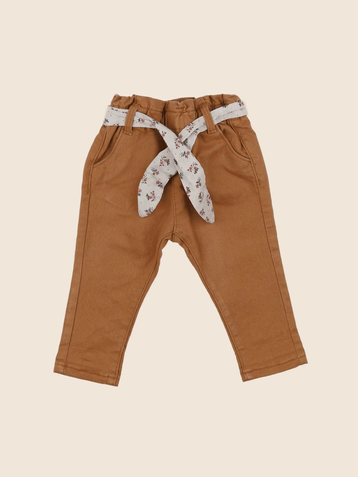 Vertbaudet - jean marron - 9 mois
