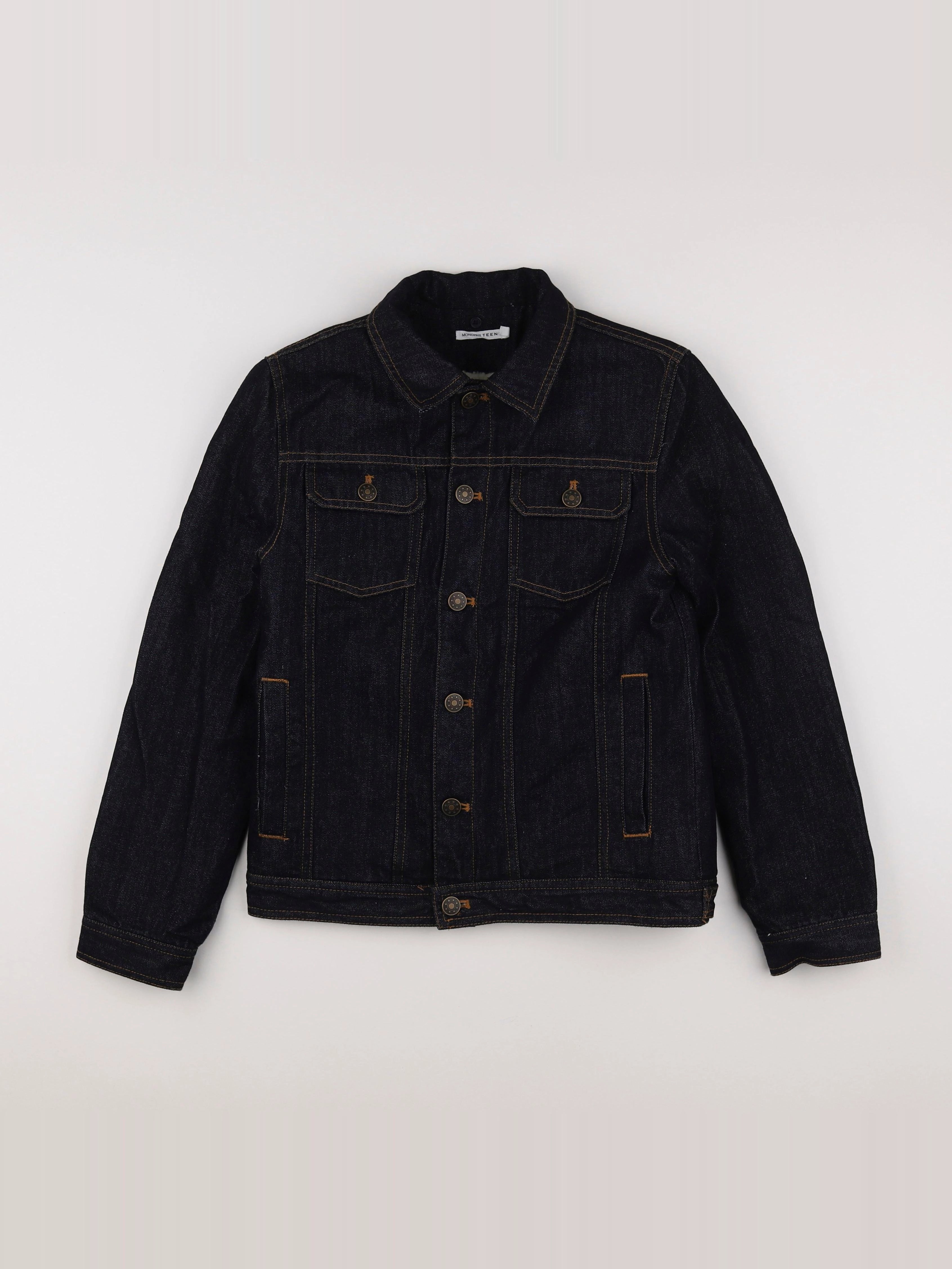 Monoprix - veste bleu - 12 ans