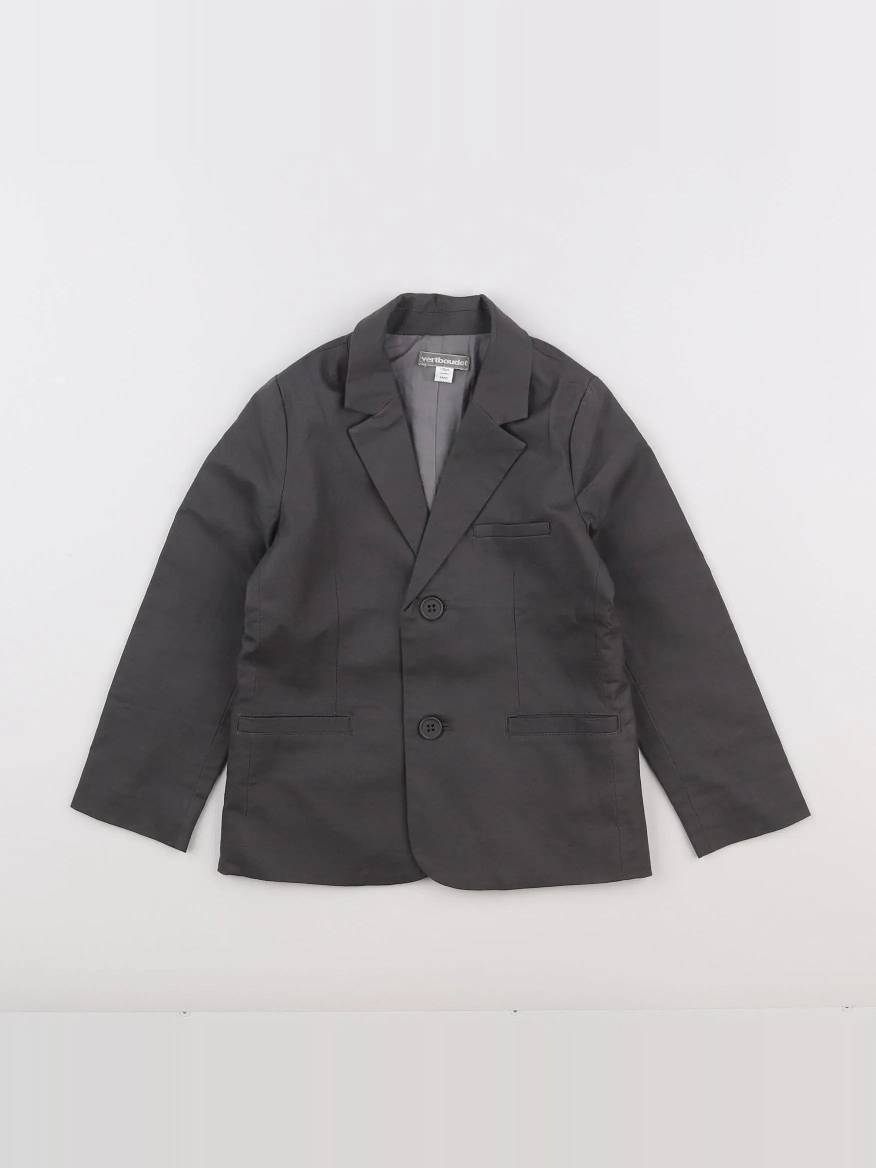 Vertbaudet - veste gris - 4 ans