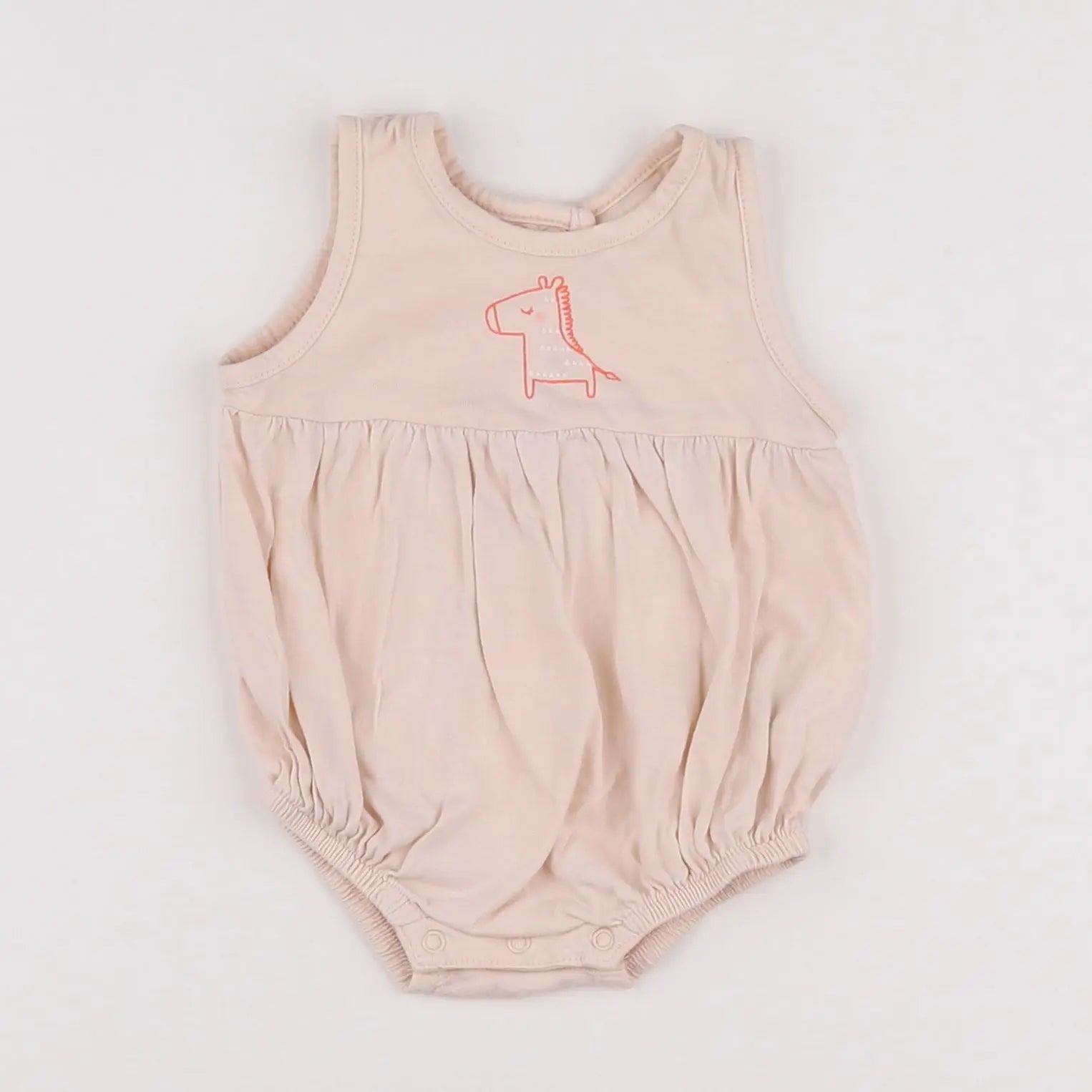 Vertbaudet - combinaison rose - 3 mois