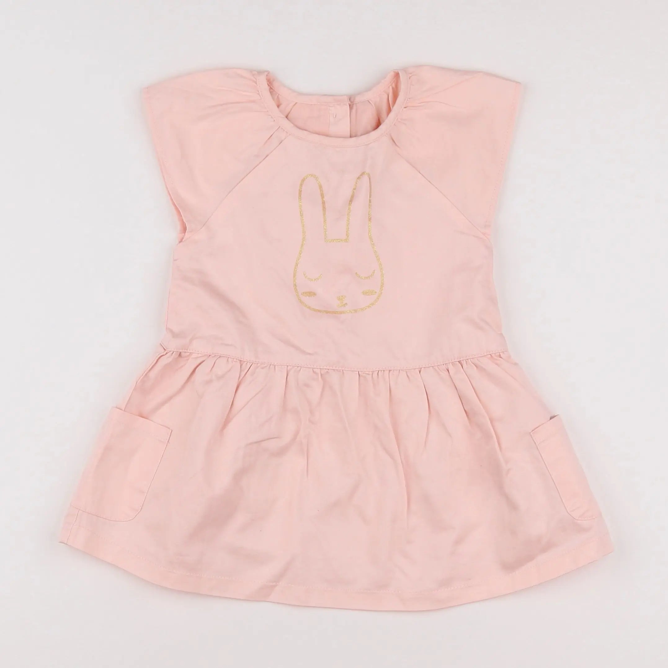 Vertbaudet - robe rose - 18 mois