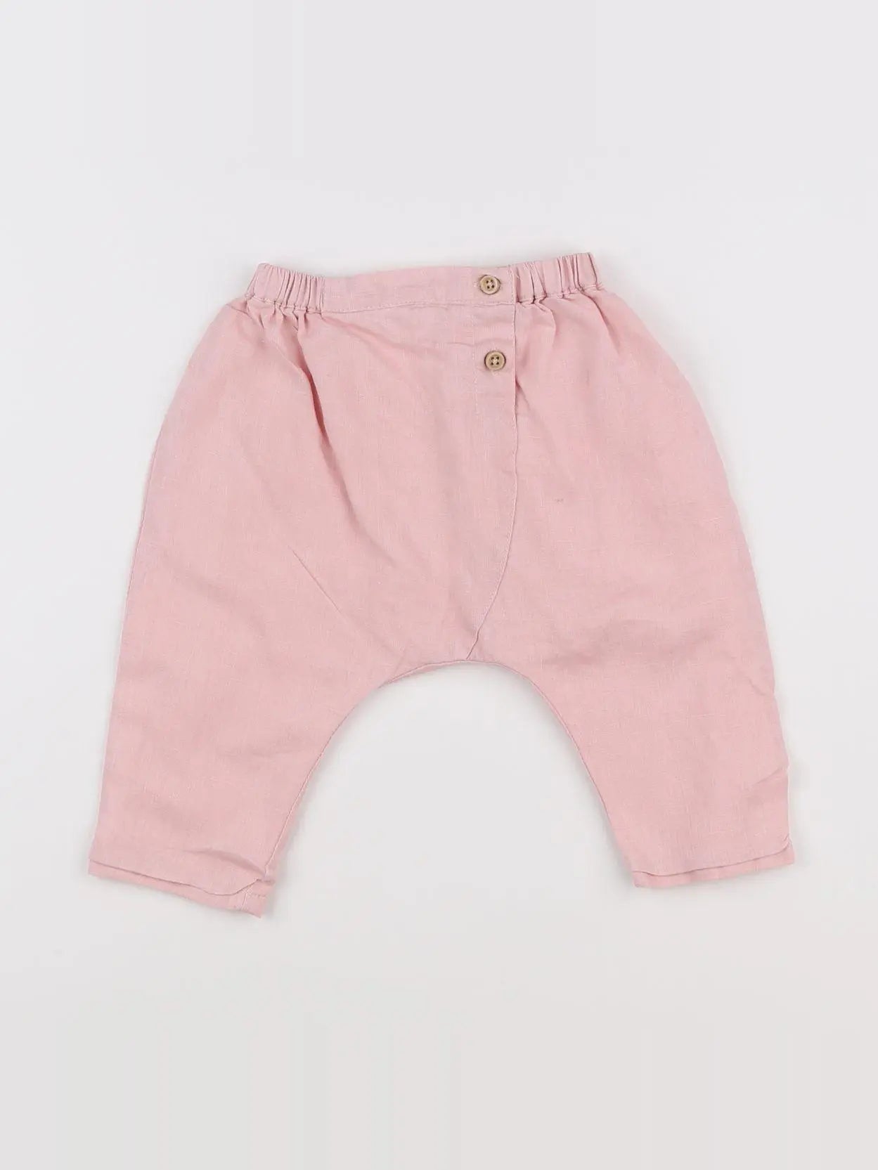Boutchou - sarouel rose - 6 mois