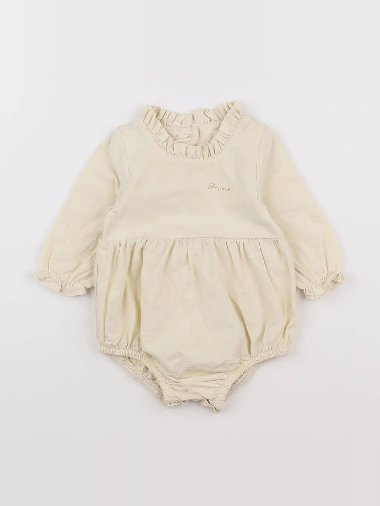 23 mai - body à col jaune - 6 mois