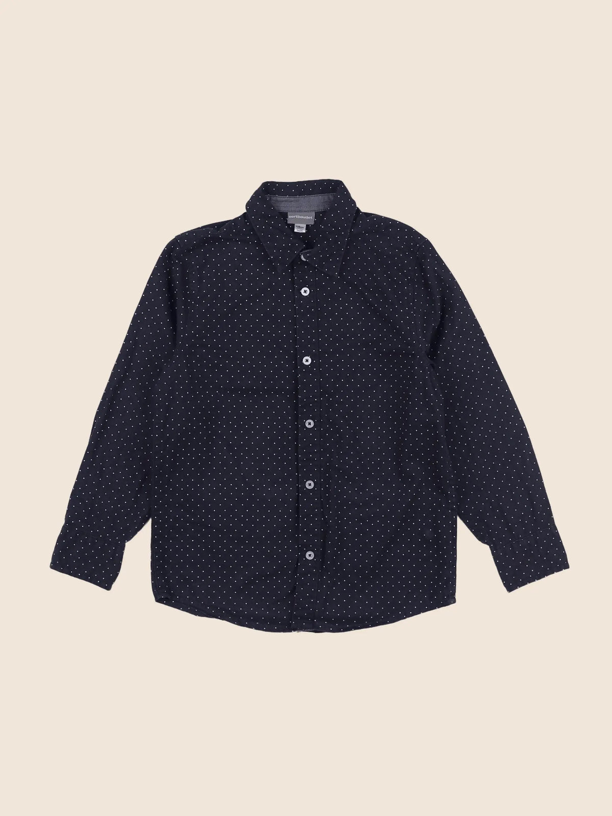 Vertbaudet - chemise bleu - 8 ans
