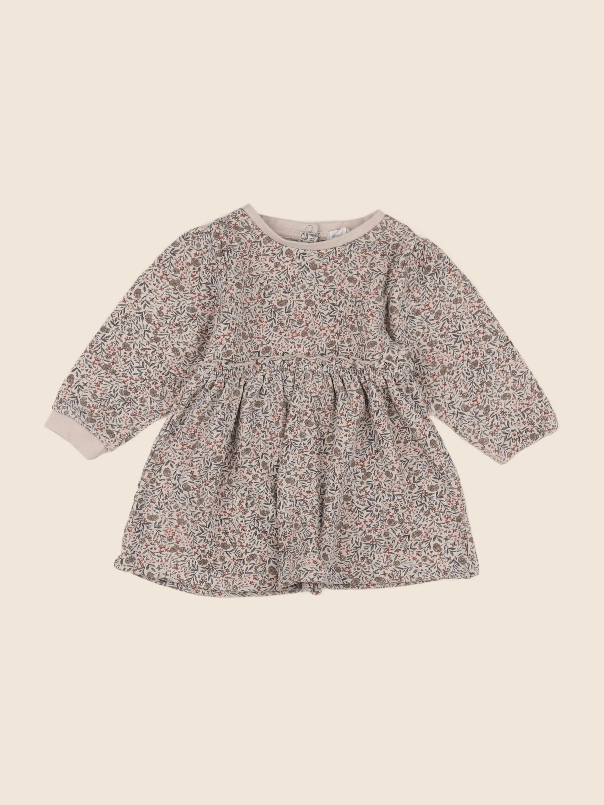 Vertbaudet - robe multicolore - 18 mois