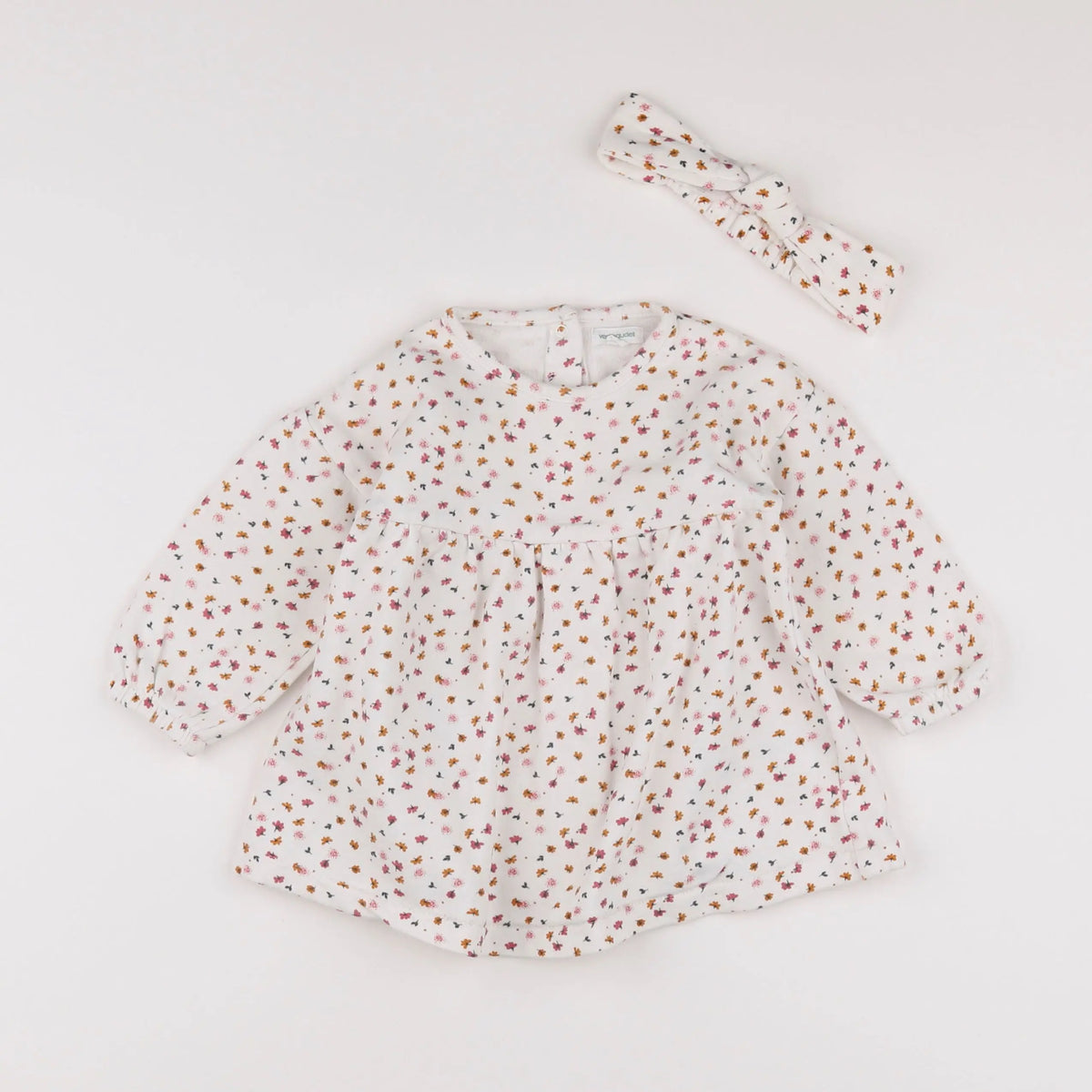 Vertbaudet - robe multicolore - 18 mois